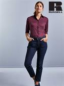 CAMICIA DONNA 3/4 FITTED MISTO COTONE RUSSELL 946F