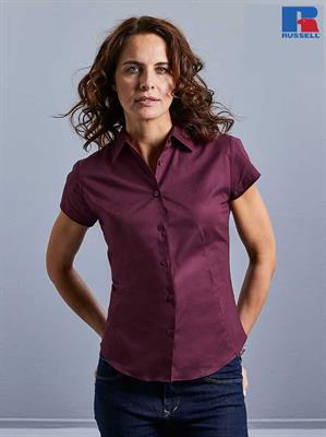 CAMICIA DONNA ATTILLATA MANICA CORTA