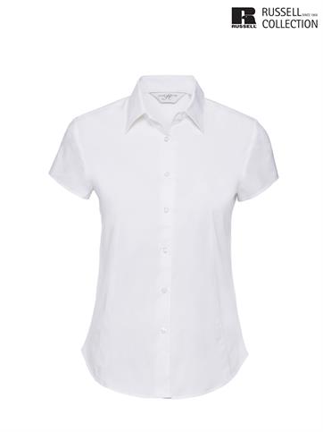 947F CAMICIA DONNA M/C FIT BIANCA