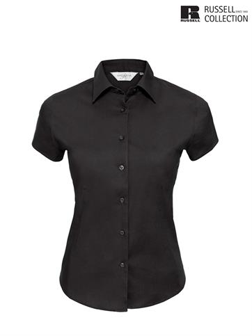 947F CAMICIA DONNA M/C FIT NERO