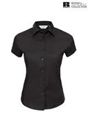 947F CAMICIA DONNA M/C FIT NERO